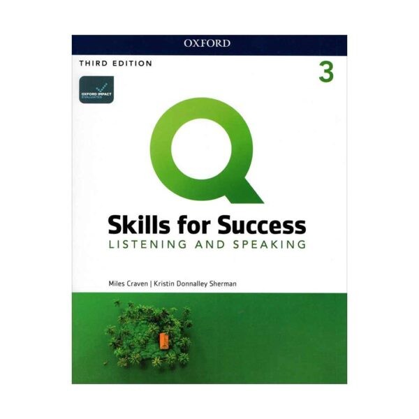 خرید کتاب زبان | فروشگاه اینترنتی کتاب زبان | Q Skills For Success Listening And Speaking 3 Third Edition | کیو اسکیلز فور ساکسس لیسنینگ اند اسپیکینگ سه ویرایش سوم