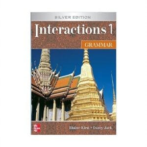 خرید کتاب زبان | کتاب زبان | Interactions Grammar 1 Silver Edition | اینتراکشنز یک گرامر سیلور ادیشن