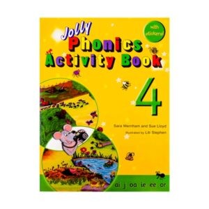 خرید کتاب زبان | کتاب زبان | Jolly Phonics Activity Book 4 | جولی فونیکس اکتیویتی بوک چهار