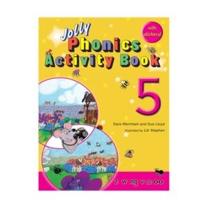 خرید کتاب زبان | کتاب زبان | Jolly Phonics Activity Book 5 | جولی فونیکس اکتیویتی بوک پنج