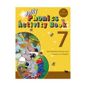 خرید کتاب زبان | کتاب زبان | Jolly Phonics Activity Book 7 | جولی فونیکس اکتیویتی بوک هفت