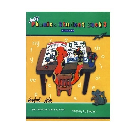 خرید کتاب زبان | کتاب زبان | Jolly Phonics Student’s Book 3 | جولی فونیکس استیودنت بوک سه