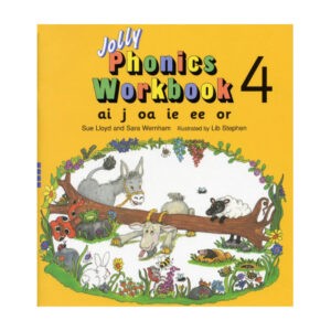 خرید کتاب زبان | کتاب زبان | Jolly Phonics WorkBook 4 | جولی فونیکس ورک بوک چهار