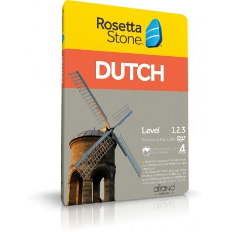 خرید نرم افزار آموزش زبان هلندی | فروشگاه اینترنتی نرم افزار زبان | Rosetta Stone Dutch | خودآموز زبان هلندی رزتا استون افرند