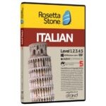 خرید نرم افزار آموزش زبان ایتالیایی | فروشگاه اینترنتی نرم افزار زبان | Rosetta Stone Italian | خودآموز زبان ایتالیایی رزتا استون افرند