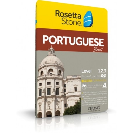 خرید نرم افزار آموزش زبان پرتغالی | فروشگاه اینترنتی نرم افزار زبان | Rosetta Stone Portuguese | خودآموز زبان پرتغالی رزتا استون افرند