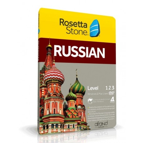 خرید نرم افزار آموزش زبان روسی | فروشگاه اینترنتی نرم افزار زبان | Rosetta Stone Russian | خودآموز زبان روسی رزتا استون افرند
