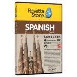 خرید نرم افزار آموزش زبان اسپانیایی | فروشگاه اینترنتی نرم افزار زبان | Rosetta Stone Spanish | خودآموز زبان اسپانیایی رزتا استون افرند