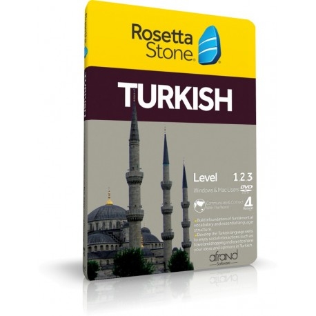 خرید نرم افزار آموزش زبان ترکی استانبولی | فروشگاه اینترنتی نرم افزار زبان | Rosetta Stone Turkish | خودآموز زبان ترکی استانبولی رزتا استون افرند