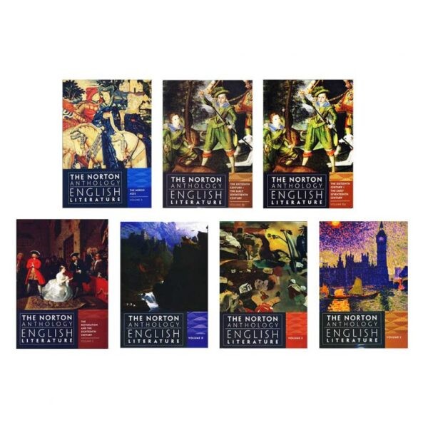 خرید کتاب زبان | کتاب زبان | The Norton Anthology Of English Literature | پک 7 جلدی د نورتون انتولوژی اف لنگویج لیتری