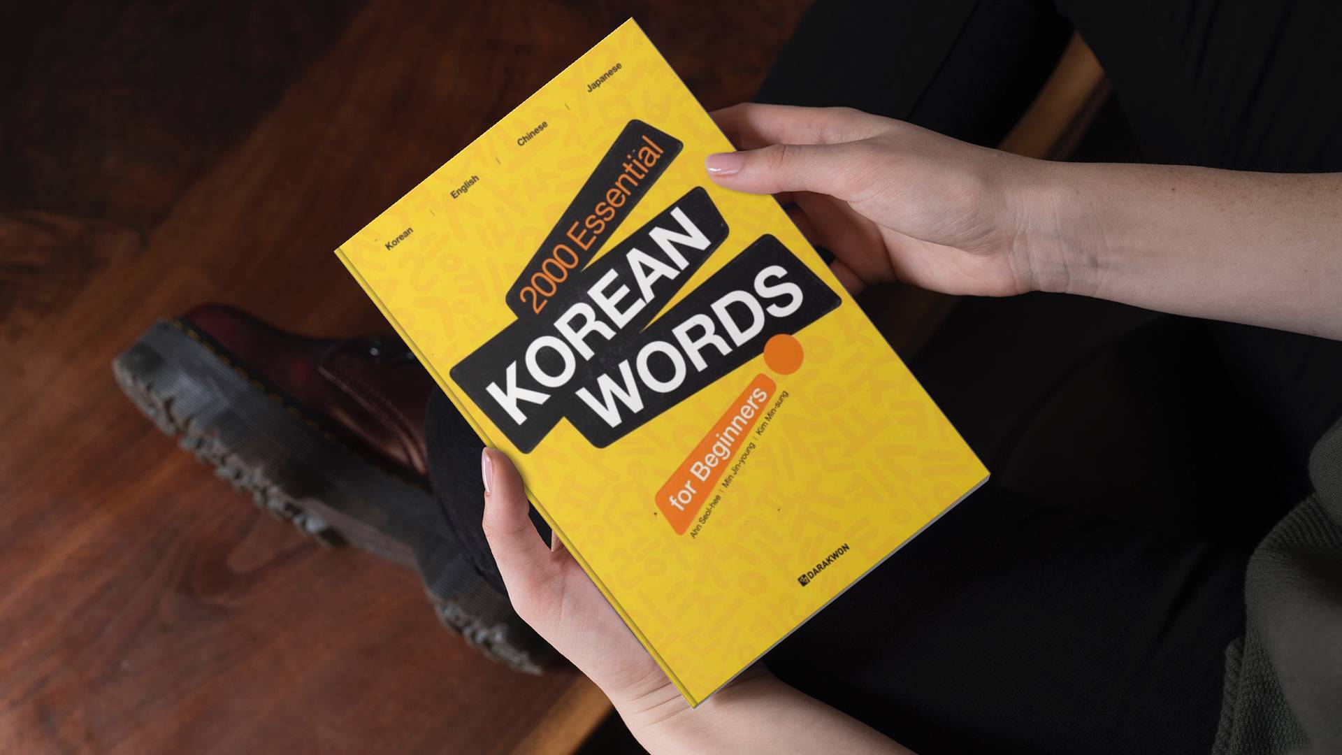 خرید کتاب زبان کره ای | کتاب زبان کره ای | 2000Essential Korean Words for Beginners | دو هزار لغت ضروری کره ای برای مبتدیان