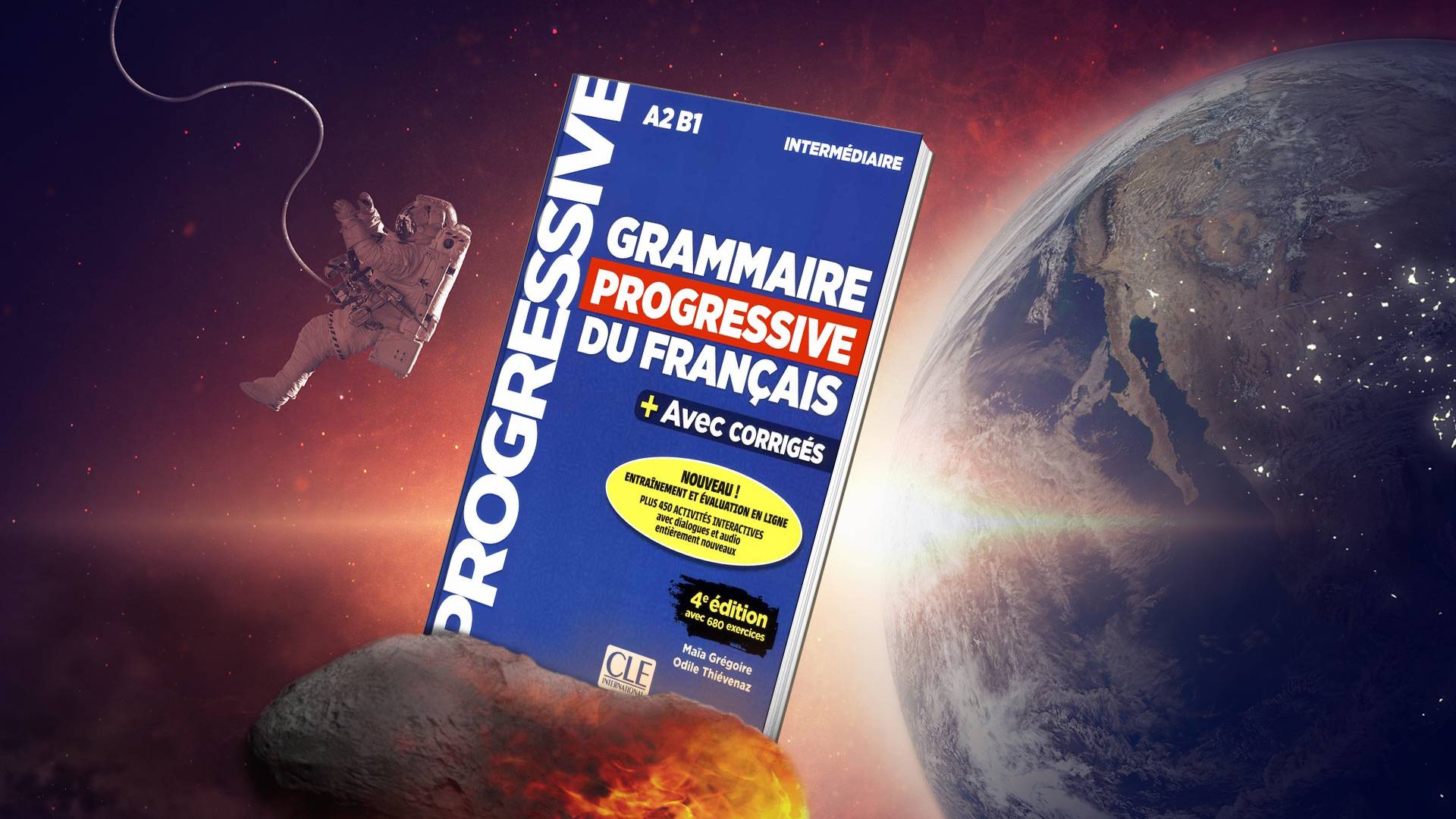 خرید کتاب زبان | فروشگاه اینترنتی کتاب زبان | Grammaire Progressive Du Francais A2 B1 Intermediaire 4e Edition | گرامر پروگرسیو فرانسه اینترمدیت ویرایش چهارم