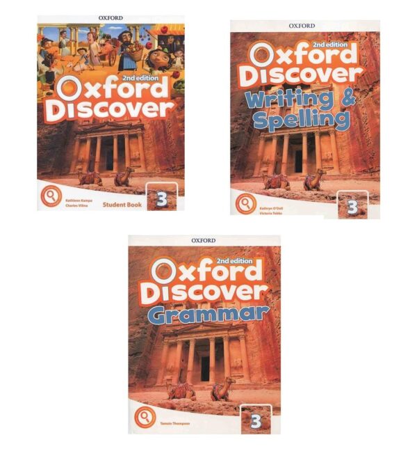 خرید کتاب زبان | کتاب زبان اصلی | Oxford Discover 3 2nd Edition | آکسفورد دیسکاور سه ویرایش دوم
