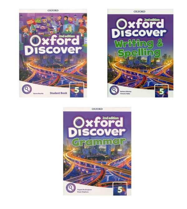 خرید کتاب زبان | کتاب زبان اصلی | Oxford Discover 5 2nd Edition | آکسفورد دیسکاور پنج ویرایش دوم