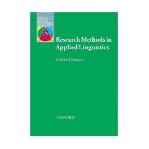 خرید کتاب زبان دانشگاهی| فروشگاه اینترنتی کتاب زبان | Research Methods in Applied Linguistics | ریسرچ متدز این اپلاید لینگویستیک