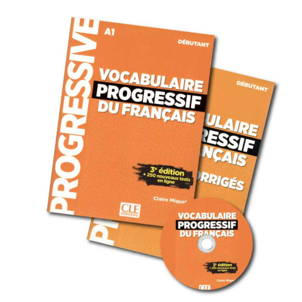 خرید کتاب زبان | فروشگاه اینترنتی کتاب زبان | Vocabulaire Progressif Du Francais A1 Debutant 3e Edition | وکبیولر پروگرسیو فرانسه دبیوتانت ویرایش سوم