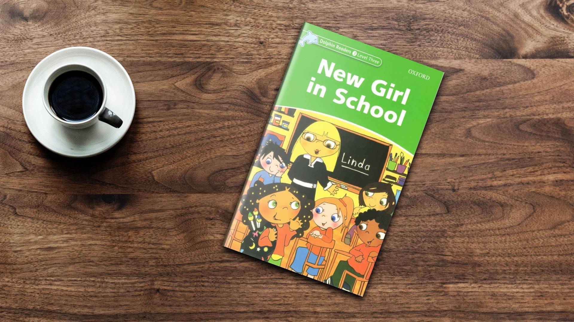 خرید کتاب زبان | فروشگاه اینترنتی کتاب زبان | Dolphin Readers 3 Level New Girl in School | داستان دلفین ریدرز سه دختر جدید در مدرسه