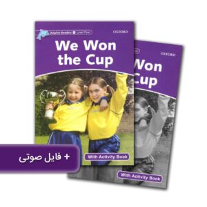 خرید کتاب زبان | فروشگاه اینترنتی کتاب زبان | Dolphin Readers 4 Level Four We Won the Cup | داستان دلفین ریدرز چهار جام را بردیم