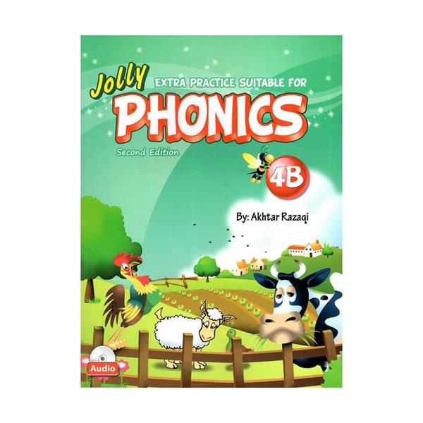 کتاب آموزش زبان جولی فونیکس | فروشگاه اینترنتی کتاب زبان | Extra Practice Suitable For Jolly Phonics 4B Second Edition | اکسترا پرکتیس سوتبل فور جولی فونیکس چهار