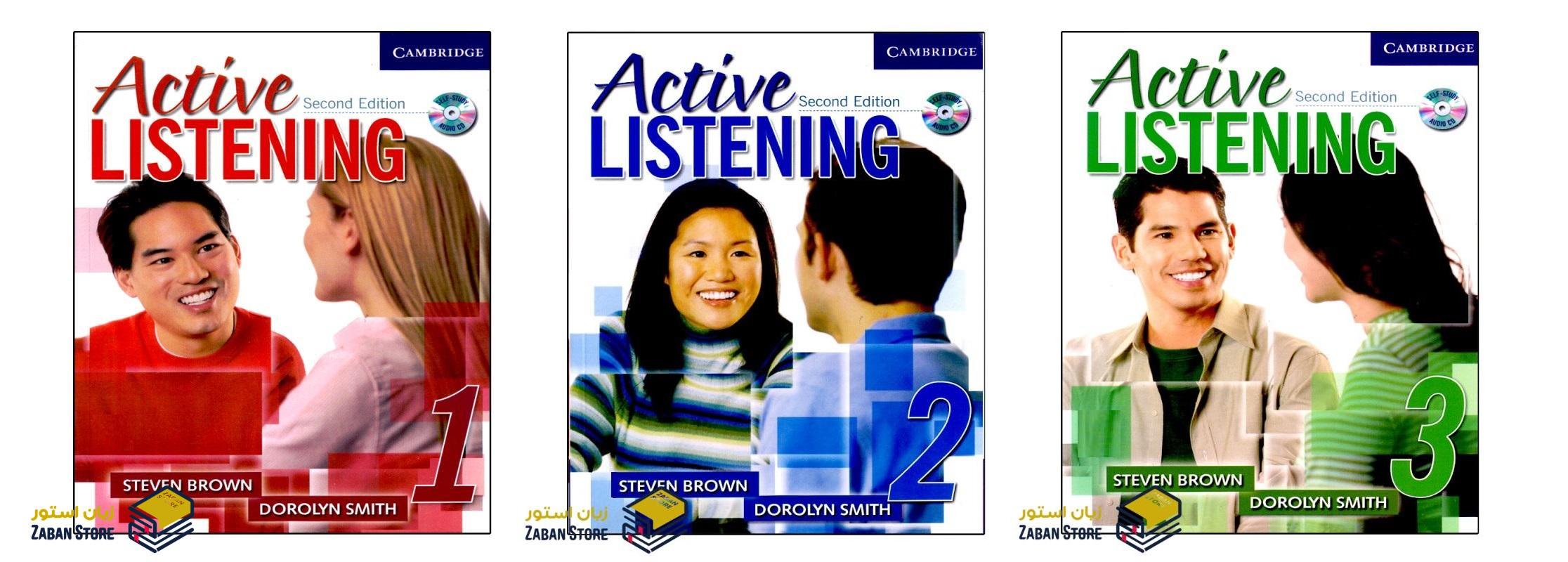 خرید کتاب زبان | کتاب زبان اصلی | Active Listening 1 Second Edition | کتاب اکتیو لیسنینگ یک ویرایش دوم