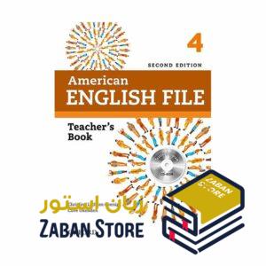 خرید کتاب زبان | فروشگاه اینترنتی کتاب زبان | American English File 4 Teacher Book Second Edition | کتاب معلم امریکن انگلیش فایل چهار ویرایش دوم