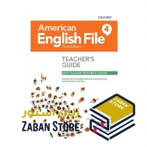 خرید کتاب زبان | فروشگاه اینترنتی کتاب زبان | American English File 4 Teachers Book Third Edition | کتاب معلم امریکن انگلیش فایل چهار ویرایش سوم
