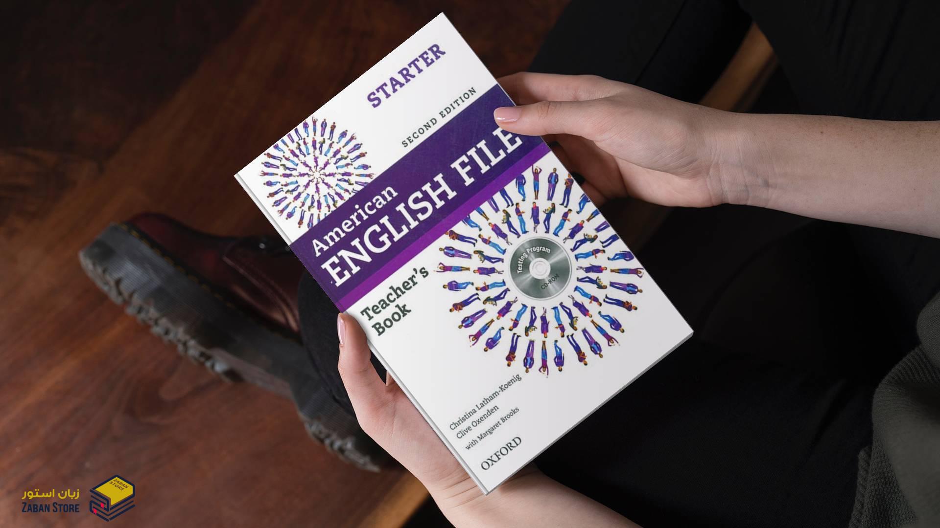 خرید کتاب زبان | فروشگاه اینترنتی کتاب زبان | American English File Starter Teacher Book Second Edition | کتاب معلم امریکن انگلیش فایل استارتر ویرایش دوم