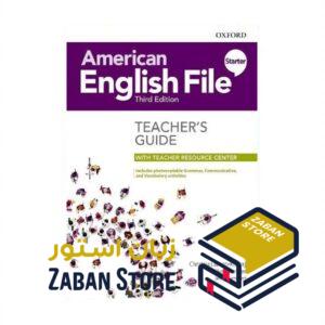 خرید کتاب زبان | فروشگاه اینترنتی کتاب زبان | American English File Starter Teachers Book Third Edition | کتاب معلم امریکن انگلیش فایل ویرایش سوم