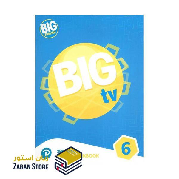 خرید کتاب زبان | کتاب زبان اصلی | Big English 6 Big TV Workbook 2nd Edition | بیگ انگلیش شش بیگ تی وی ویرایش دوم