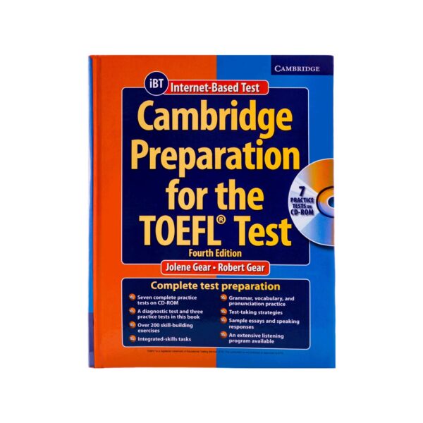 خرید کتاب آزمون تافل | Cambridge Preparation for the TOEFL test Fourth Edition | کمبريج پریپریشن تافل فور د تافل تست
