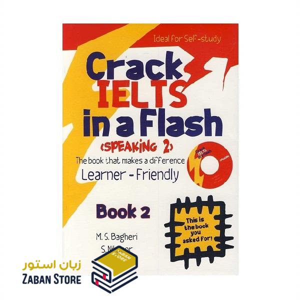 خرید کتاب آیلتس | فروشگاه اینترنتی کتاب زبان آیلتس | Crack IELTS In a Flash Speaking 2 | کرک آیلتس این فلش اسپیکینگ دو