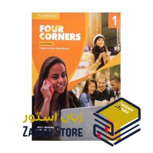 خرید کتاب زبان | کتاب زبان اصلی | Four Corners 1 Video Activity Worksheets Second Edition | کتاب فیلم فور کورنرز یک ویرایش دوم