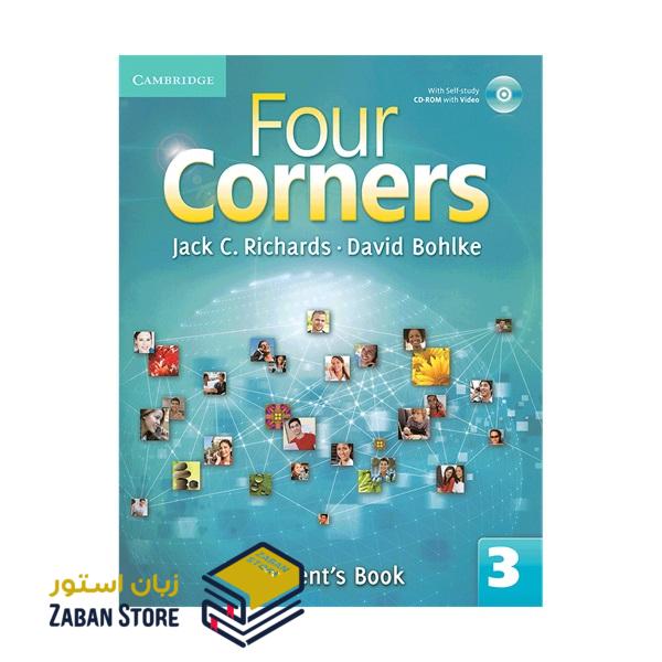 خرید کتاب زبان | کتاب زبان اصلی | Four Corners 3 | کتاب فور کورنرز سه