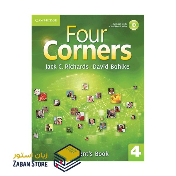 خرید کتاب زبان | کتاب زبان اصلی | Four Corners 4 | کتاب فور کورنرز چهار