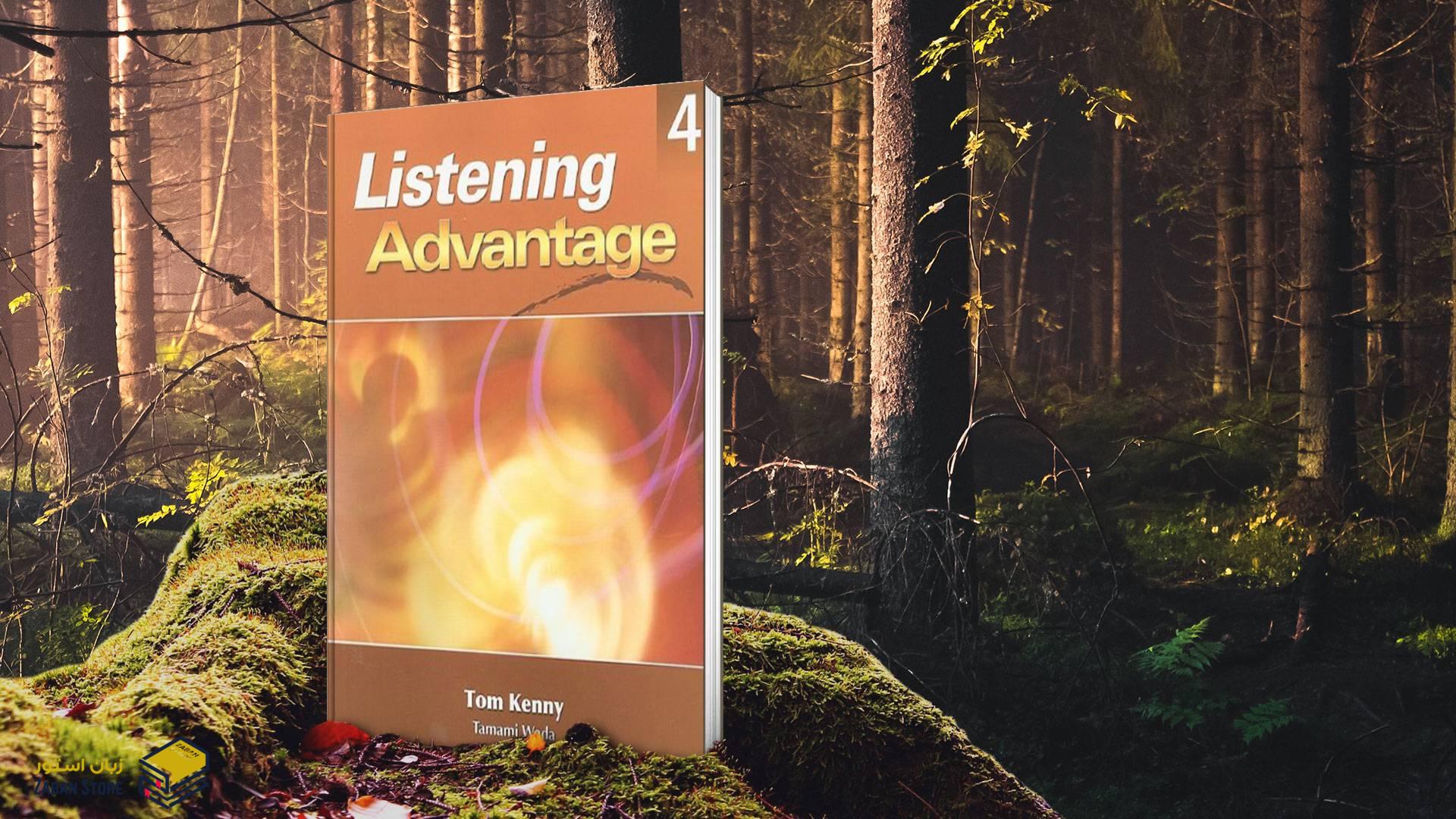 خرید کتاب زبان | کتاب زبان اصلی | Listening Advantage 4 | کتاب لیسنینگ ادونتیج چهار