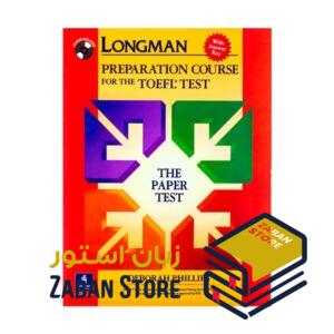 خرید کتاب آزمون تافل | Longman Preparation Course for the TOEFL Test The Paper Tests PBT | لانگمن پی بی تی پریپریشن کورس فور تافل تست پیپر تست