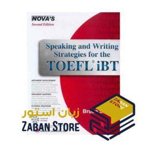 خرید کتاب آزمون تافل | کتاب NOVA'S Speaking and Writing Strategies for the TOEFL iBT | کتاب نووا اسپیکینگ اند رایتینگ استراتژی تافل آی بی تی