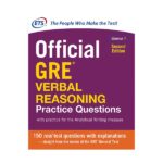 خرید کتاب آزمون زبان جی ار ای | Official Gre Verbal Reasoning Practice Questions Second Edition | افیشیال جی ار ای وربال ریسونینگ پرکتیس کوئسشن