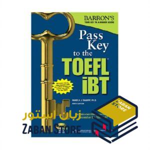 خرید کتاب آزمون تافل | کتاب Pass Key to the TOEFL IBT NINTH EDITION | کتاب پس کی تو د تافل آی بی تی ویرایش نهم