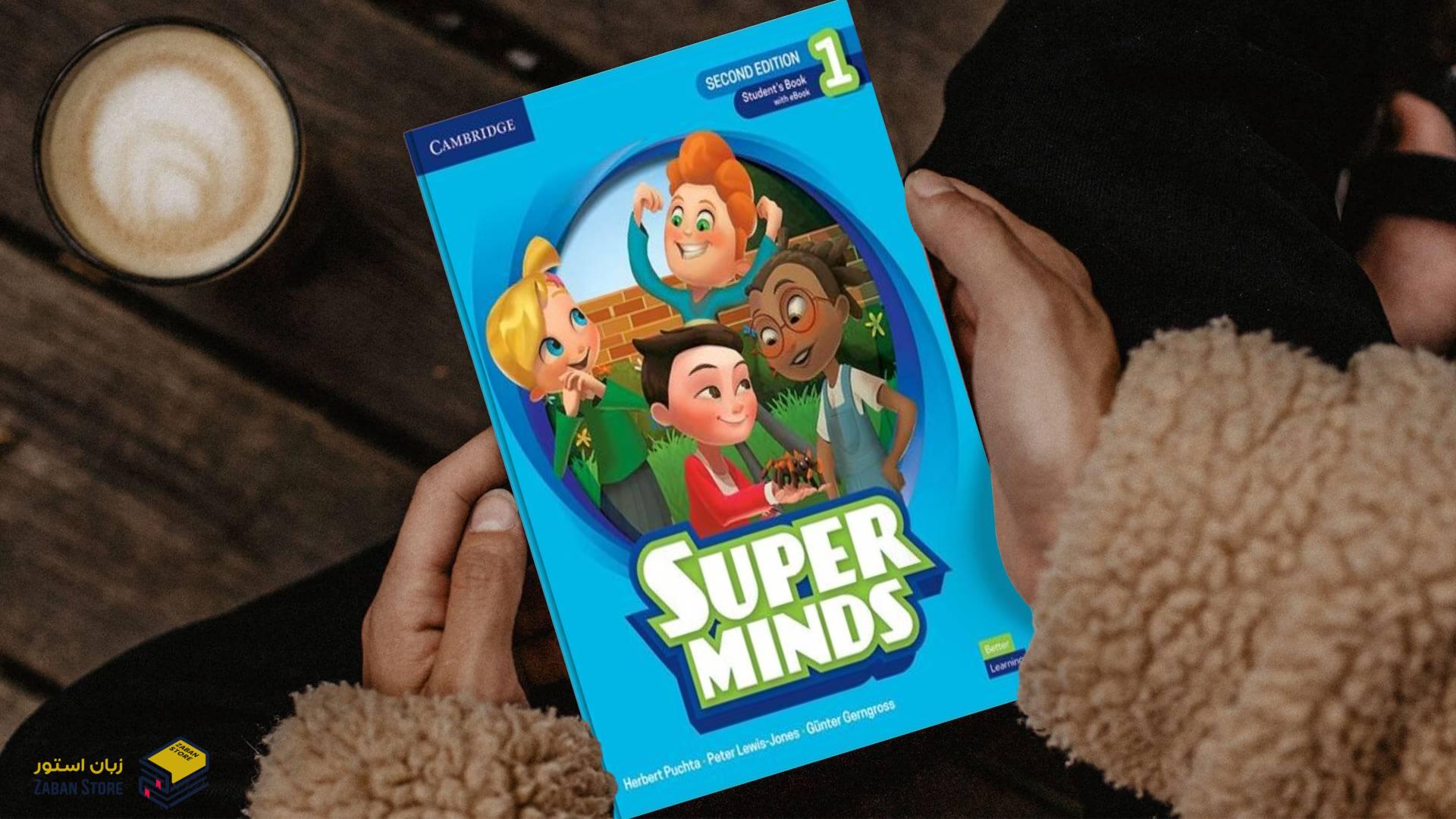 خرید کتاب زبان | کتاب زبان اصلی | Super Minds 1 Second Edition | سوپر مایندز یک ویرایش دوم