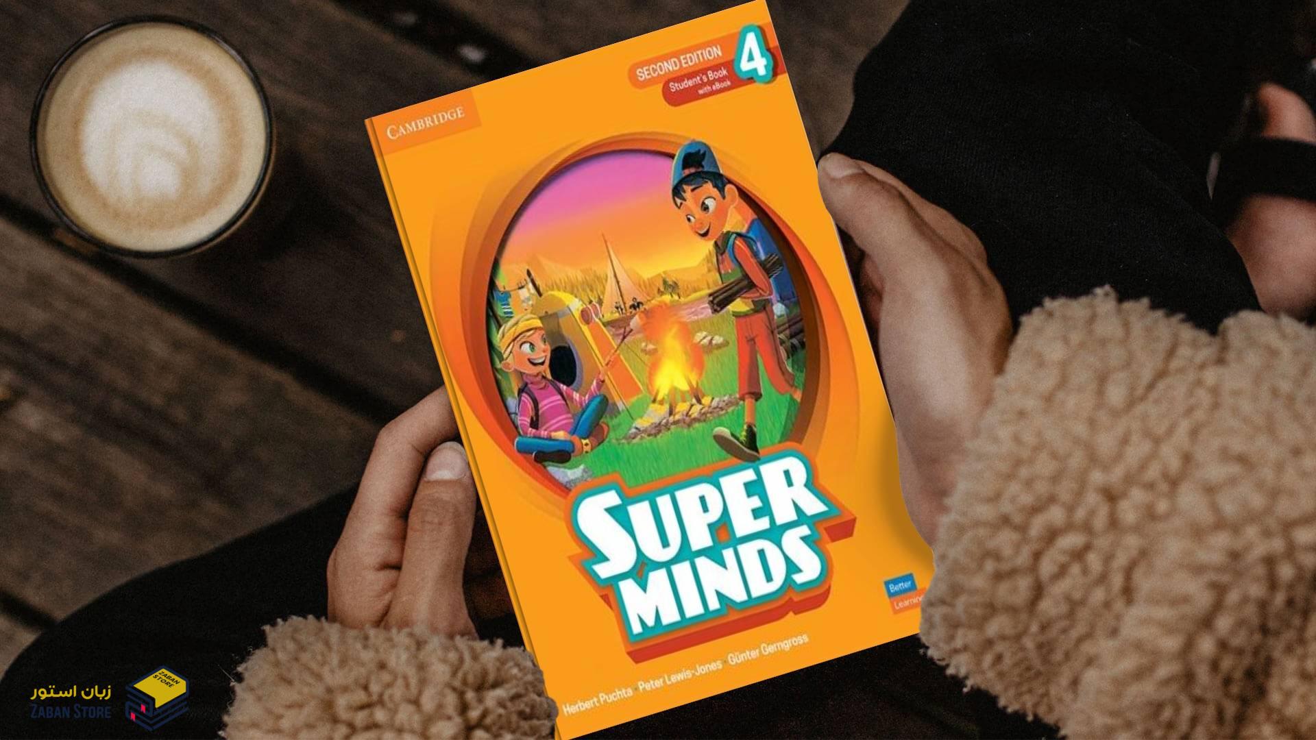 خرید کتاب زبان | کتاب زبان اصلی | Super Minds 4 Second Edition | سوپر مایندز چهار ویرایش دوم