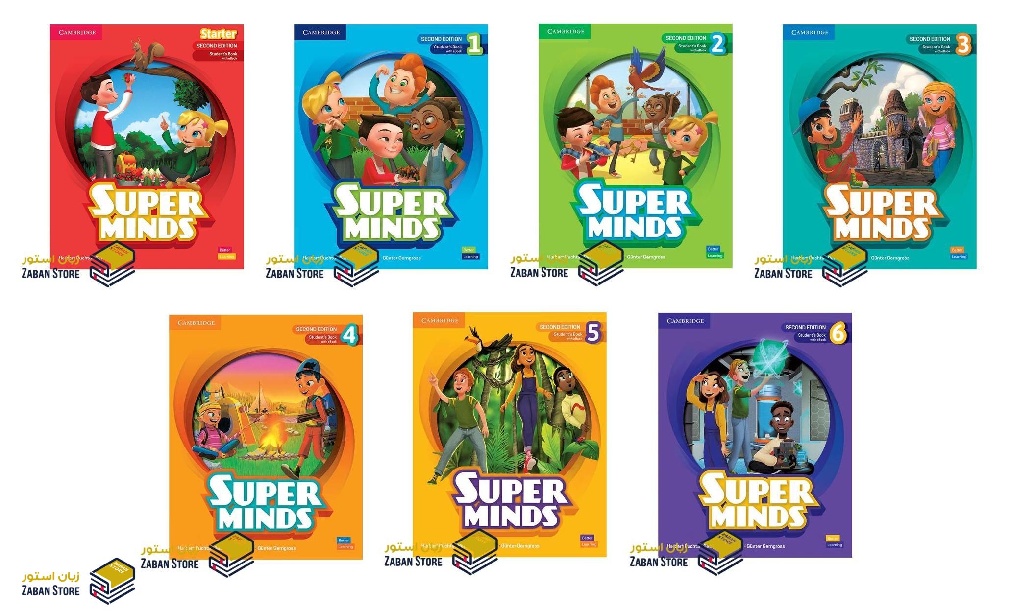 خرید کتاب زبان | کتاب زبان اصلی | Super Minds Second Edition | سوپر مایندز ویرایش دوم