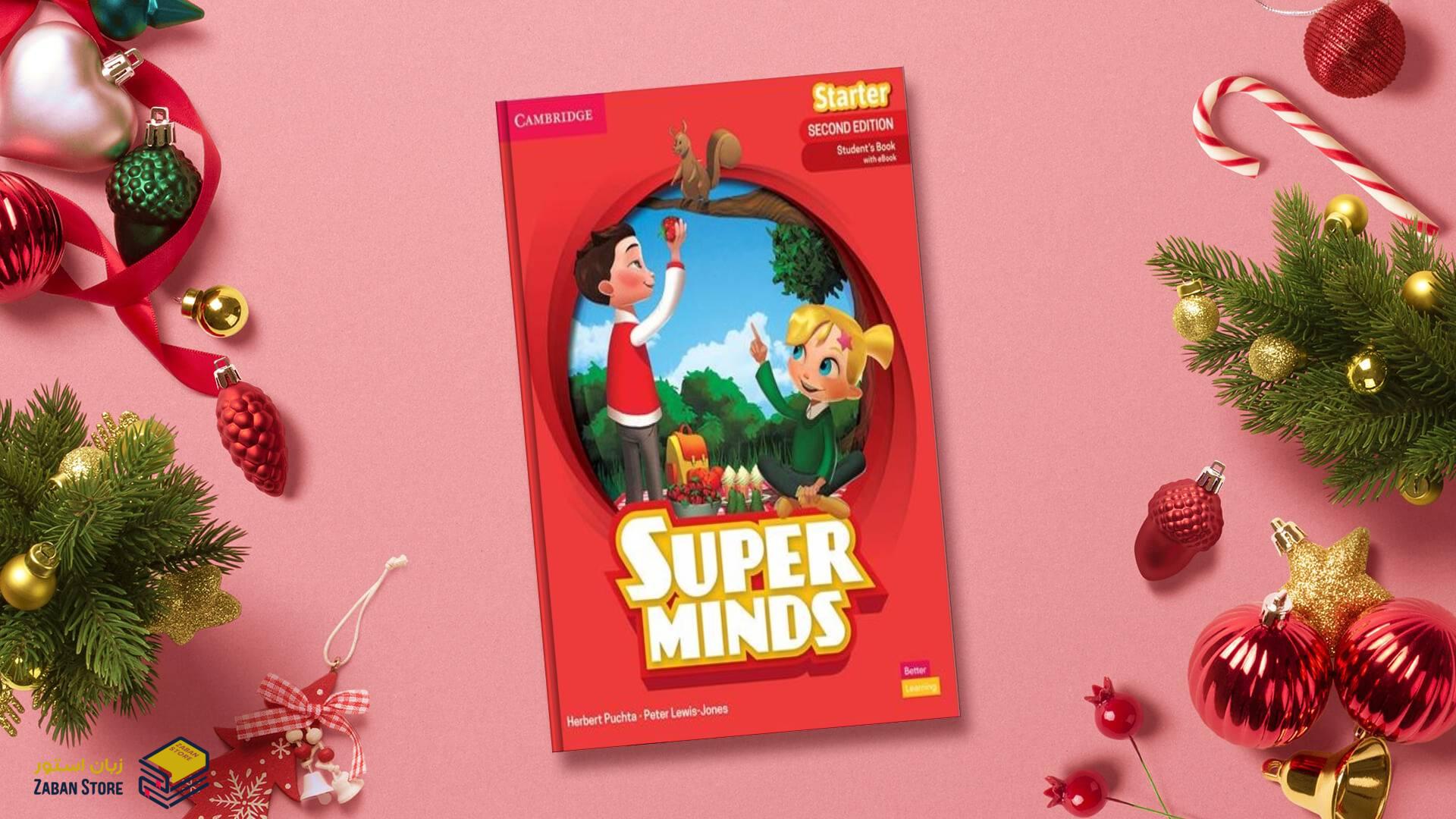 خرید کتاب زبان | کتاب زبان اصلی | Super Minds Starter Second Edition | سوپر مایندز استارتر ویرایش دوم