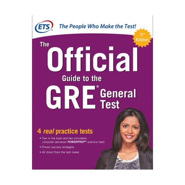 خرید کتاب آزمون زبان جی ار ای | The Official Guide To The Gre General Test 3rd Edition | افیشیال گاید تو د جی آر ای جنرال تست ویرایش سوم