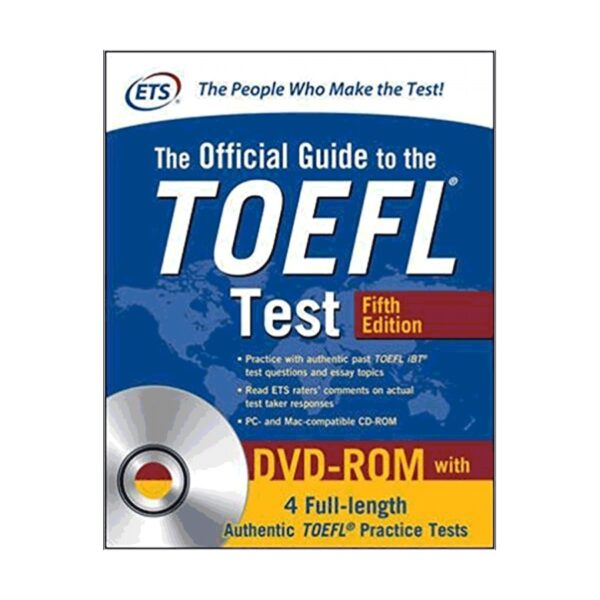 خرید کتاب آزمون تافل | The Official Guide to the TOEFL Test Fifth Edition | افیشیال گاید تو تافل برای آزمون تافل ویرایش پنجم