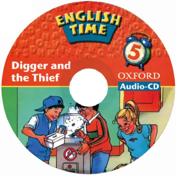 خرید کتاب زبان | کتاب زبان اصلی | English Time 5 Story Book Digger and the Thief | داستان انگليش تايم پنج حفار و دزد