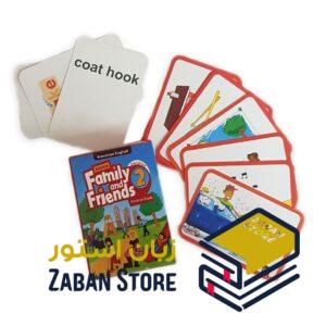 خرید کتاب زبان | کتاب زبان اصلی | Family and Friends 2 2nd Edition Flashcards | فلش کارت فمیلی اند فرندز دو ویرایش دوم