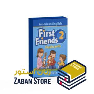 خرید کتاب زبان | کتاب زبان اصلی | First Friends American English 2 Flashcards | فلش کارت فرست فرندز دو امریکن