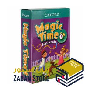 خرید کتاب زبان | کتاب زبان اصلی | Magic Time 1 2nd Edition Flashcards | فلش کارت مجیک تايم یک ویرایش دوم
