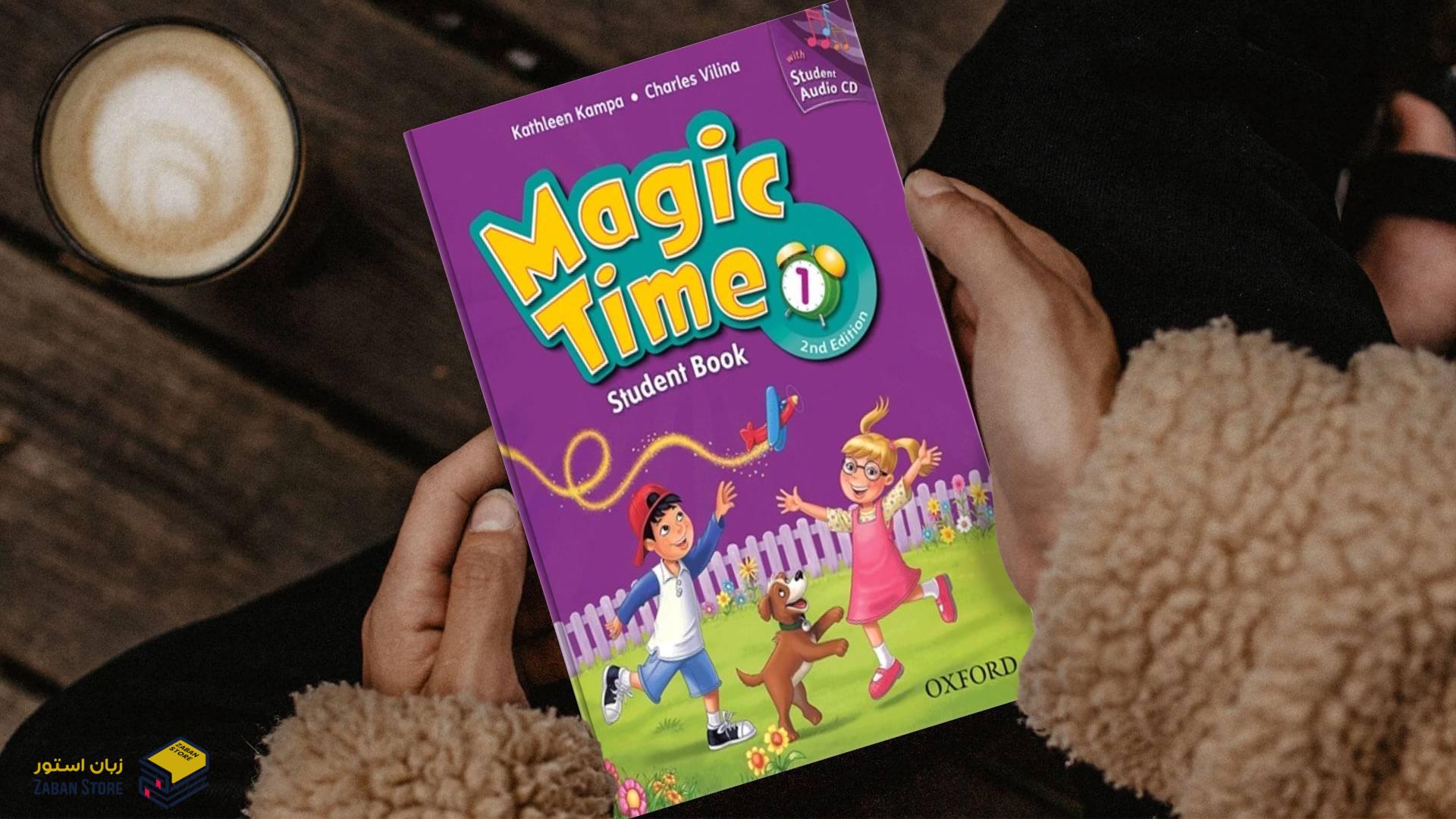 خرید کتاب زبان | کتاب زبان اصلی | Magic Time 1 2nd Edition | مجیک تايم یک ویرایش دوم